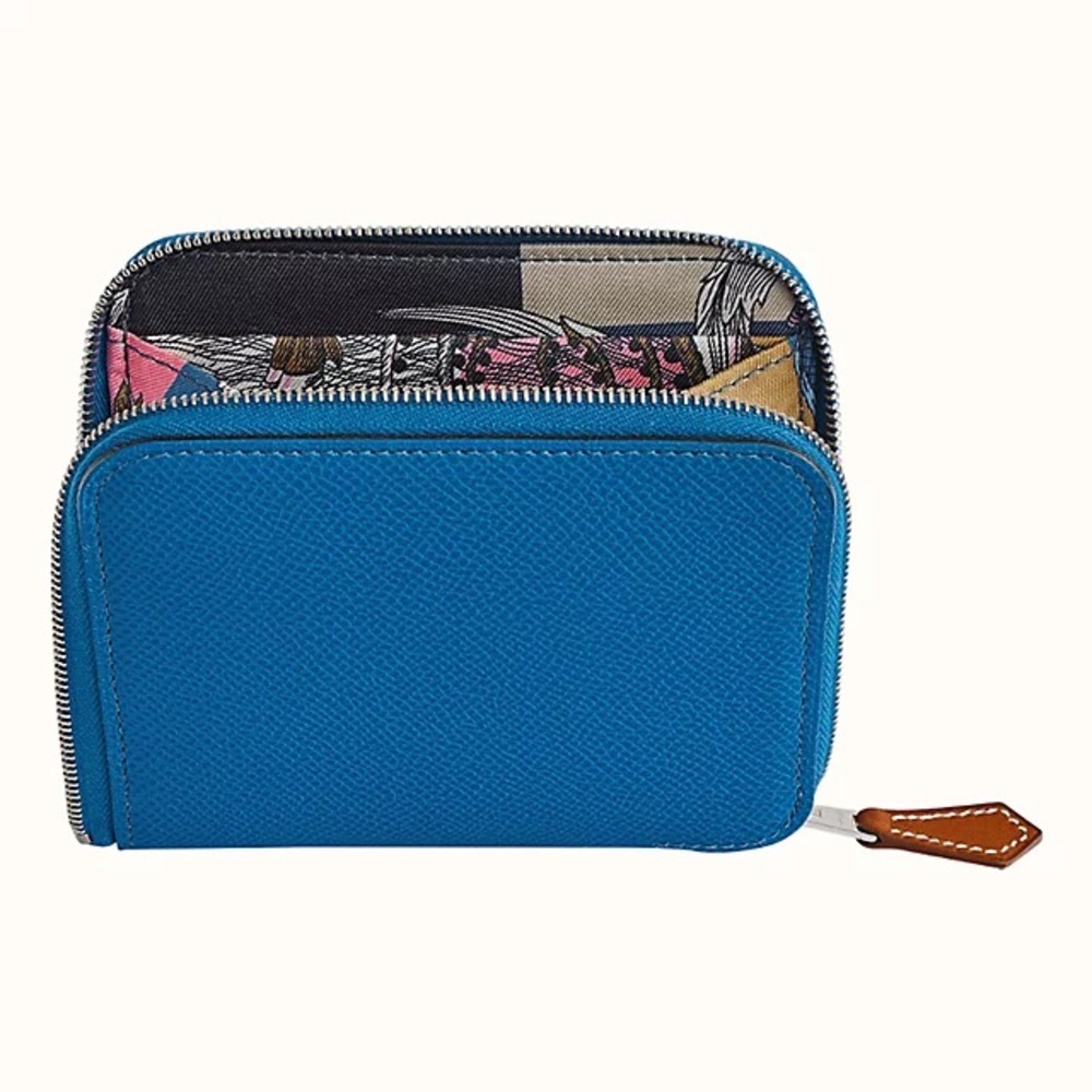 Authentic｜Hermes Silk'In Compact wallet